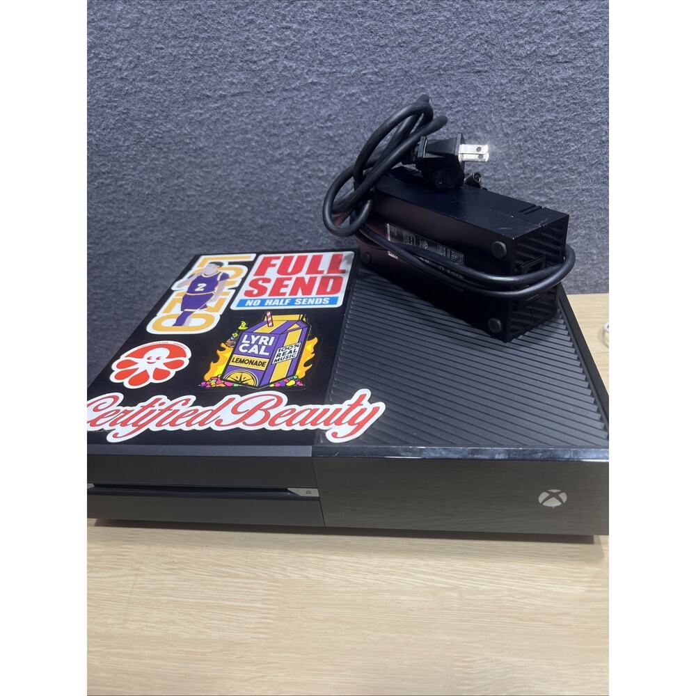 Microsoft Xbox Console Black with Stickers